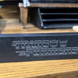 NEW Transformers wooden pen with matching Black case classic design